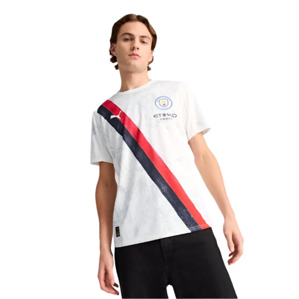 Puma Monterrey 25/26 Kid Super Jersey (Puma White/Deep Navy)