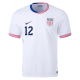 Nike Mens United States Miles Robsinson Match Home Jersey 24/25 (White/Obsidian)