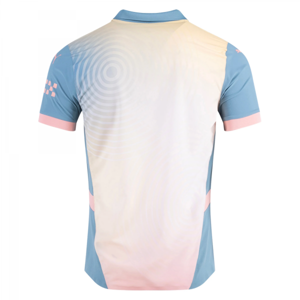 Puma Manchester City Fourth Jersey 24/25 (Rosebay/Bold Blue)