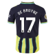 Puma Manchester City Kevin De Bruyne Away Jersey w/ EPL + Club World Cup Patch 24/25 (New Navy/Yellow Glow)