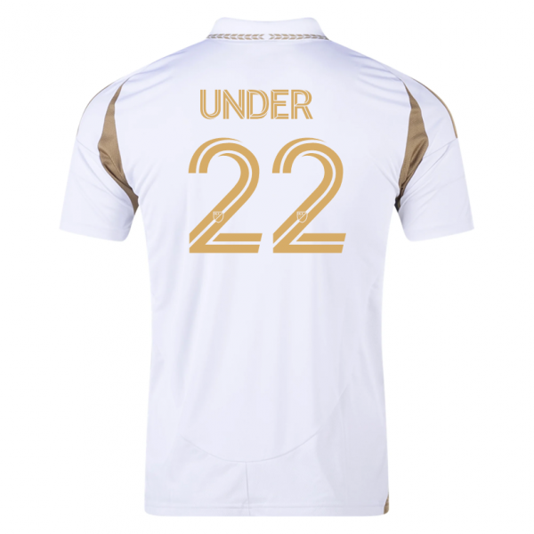 adidas Cengiz Ünder LAFC Away Jersey 25/26 (White/Gold)