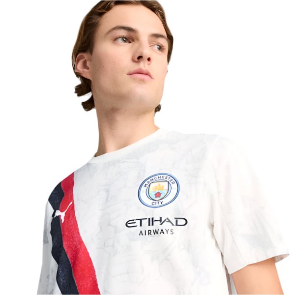 Puma Monterrey 25/26 Kid Super Jersey (Puma White/Deep Navy)