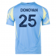 adidas Philadelphia Union Chris Donovan Away Jersey 25/26 (Blue/Yellow)