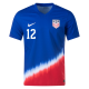 Nike United States Match Miles Robinson Away Jersey 24/25 (Old Royal/Sport Red/White)