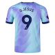 adidas Arsenal Gabriel Jesus Third Jersey w/ EPL Patch 24/25 (Clear Aqua/Light Flash Purple)