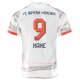 adidas Harry Kane Bayern Munich Away Jersey 25/26 w/ Sponsor + Meister Bundesliga Patch (White/Red)