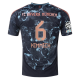 adidas Bayern Munich Joshua Kimmich Away Jersey w/ Champions League Patches 24/25 (Black/Copper/Blue)