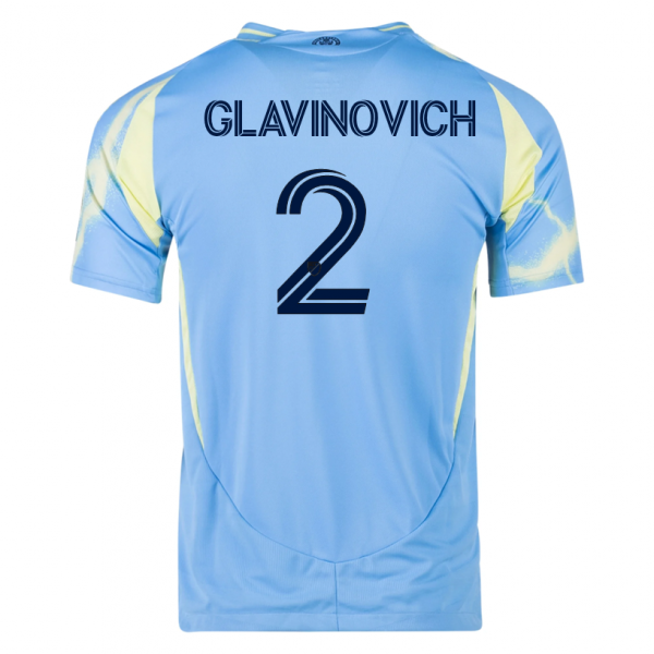 adidas Philadelphia Union Ian Glavinovich Away Jersey 25/26 (Blue/Yellow)