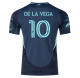 adidas Pedro De La Vega Seattle Sounders Away Jersey 25/26 w/ MLS Patches & Sponsor (Aura Ink)