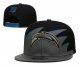 Los Angeles Chargers Black and Grey Cap