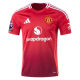 adidas Manchester United Marcus Rashford Home Jersey w/ EPL + No Room For Racism 24/25 (MUFC Red)