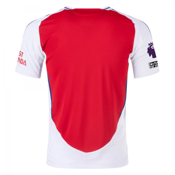 adidas Arsenal Home Jersey w/ EPL + No Room For Racism Patches 24/25 (Better Scarlet/White)
