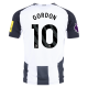 Adidas Newcastle United Anthony Gordon Home Jersey w/ EPL Patch 24/25 (Black/White)