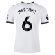 adidas Manchester United Lisandro Martinez Third Jersey w/ EPL Patch 24/25 (Off White)