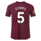 Puma Manchester City John Stones Third Jersey w/ EPL + Club World Cup Patch 24/25 (Dark Jasper)
