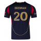 adidas Luke Brennan Atlanta United Home Jersey w/ MLS Patches 25/26 (Red/Black)