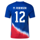 Nike United States Match Miles Robinson Away Jersey 24/25 (Old Royal/Sport Red/White)