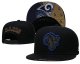Los Angeles Rams Black Camouflage Cap