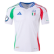 adidas Italy Away Jersey w/ Euro 2024 Patches 24/25 (White)
