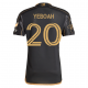 adidas Yaw Yeboah LAFC Home 2025 Jersey w/ MLS + Apple TV + Ford Patches (Black/Gold)