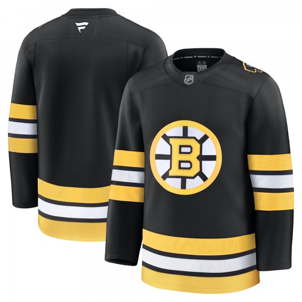 Men's Boston Bruins Black Home Premium Jersey