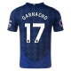 adidas Manchester United Alejandro Garnacho Away w/ EPL Patch 24/25 (Night Indigo)