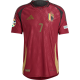 adidas Belgium Kevin De Bruyne Home Jersey w/ Euro 2024 Patches 24/25 (Burgundy)