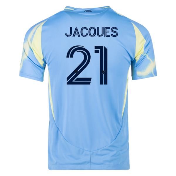 adidas Philadelphia Union Danley Jean Jacques Away Jersey 25/26 (Blue/Yellow)