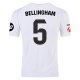 adidas Jude Bellingham Real Madrid Home Jersey w/ La Liga Patches 24/25 (White/Black)