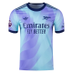 adidas Arsenal Martin Odegaard Third Jersey w/ EPL Patch 24/25 (Clear Aqua/Light Flash Purple)