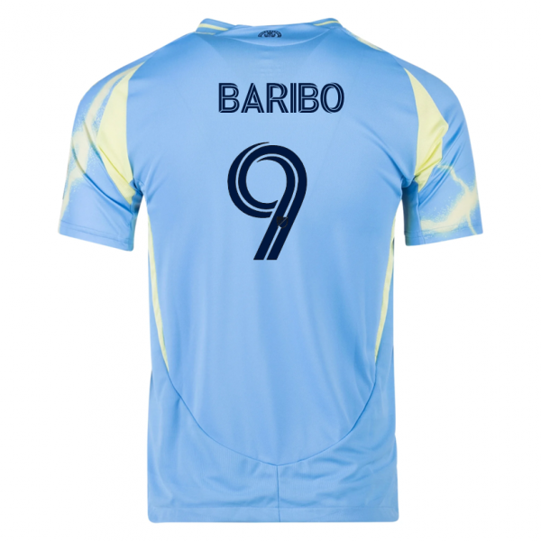 adidas Philadelphia Union Tai Baribo Away Jersey 25/26 (Blue/Yellow)