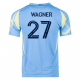 adidas Philadelphia Union Kai Wagner Away Jersey 25/26 (Blue/Yellow)