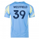 adidas Philadelphia Union Frankie Westfield Away Jersey 25/26 (Blue/Yellow)