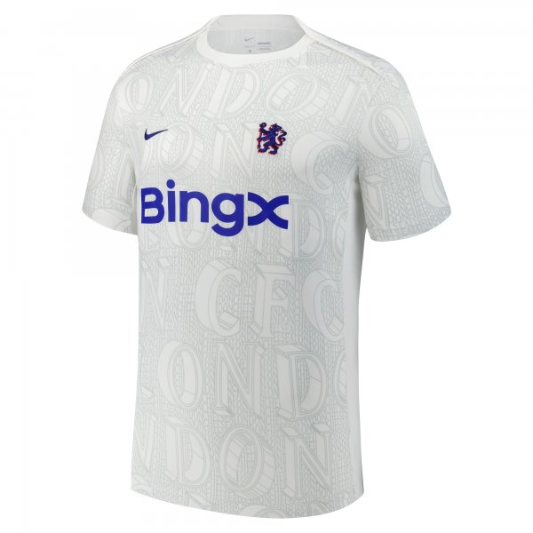 Chelsea Nike 2025/26 Academy Pro Pre-Match Performance Top - White