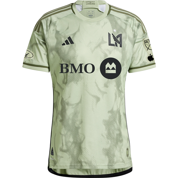adidas LAFC Carlos Vela Away Jersey w/ MLS + Apple TV + Ford Patches 24/25 (Magic Lime)