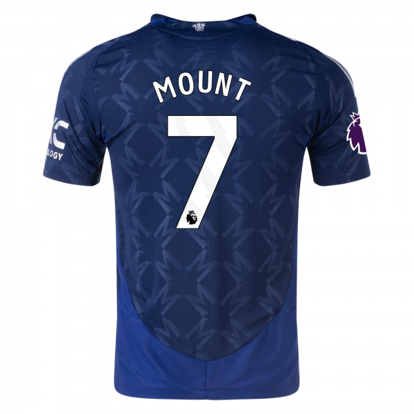 adidas Manchester United Mason Mount Away w/ EPL Patch 24/25 (Night Indigo)