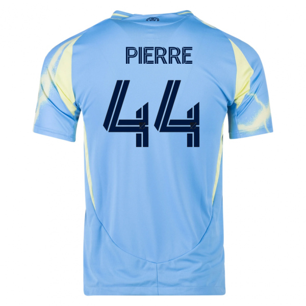 adidas Philadelphia Union Neil Pierre Away Jersey 25/26 (Blue/Yellow)