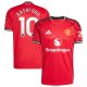 Marcus Rashford Manchester United adidas Home 2025/26 Replica Player Jersey - Red