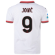 Puma AC Milan Luka Jović Away Jersey w/ Series A Patch 24/25 (Puma White)