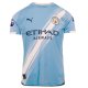 Puma Manchester City 25/26 Authentic Home Jersey w/ EPL + Sponsor Patch (Team Light Blue/White)
