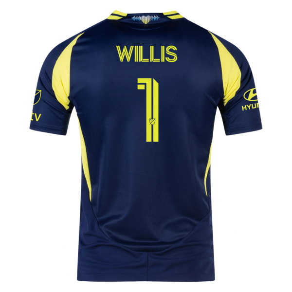adidas Nashville Joe Willis Away Jersey w/ MLS + Apple TV 25/26 (Tena Blue)