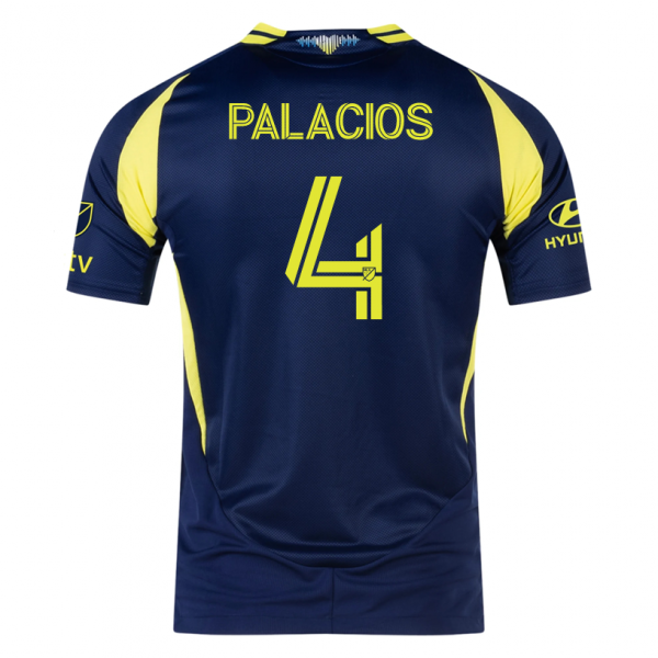 adidas Nashville Jeisson Palacios 4 Away Jersey w/ MLS + Apple TV 25/26 (Tena Blue)