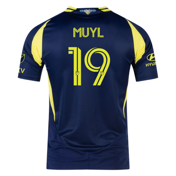 adidas Nashville Alex Muyl Away Jersey w/ MLS + Apple TV 25/26 (Tena Blue)