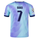 adidas Arsenal Bukayo Saka Third Jersey w/ Champions League Patches 24/25 (Clear Aqua/Light Flash Purple)