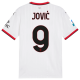 Puma AC Milan Luka Jovi? Away Jersey w/ Serie A Patch 24/25 (Puma White)
