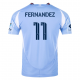 adidas Julian Fernández New York City FC Home Jersey 25/26 w/ MLS Patches (Bahia Light Blue)