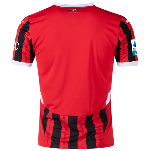 Puma AC Milan Home Jersey w/ Serie A Patch 24/25 (Puma Red/Puma Black)