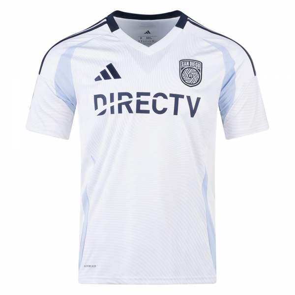 adidas Jeppe Tverskov San Diego FC Away Jersey 25/26 (White)