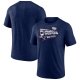 Men's New England Patriots Navy Hometown Old-Fashioned Super Bowl XXXVI Champions Tri-Blend T-Shirt