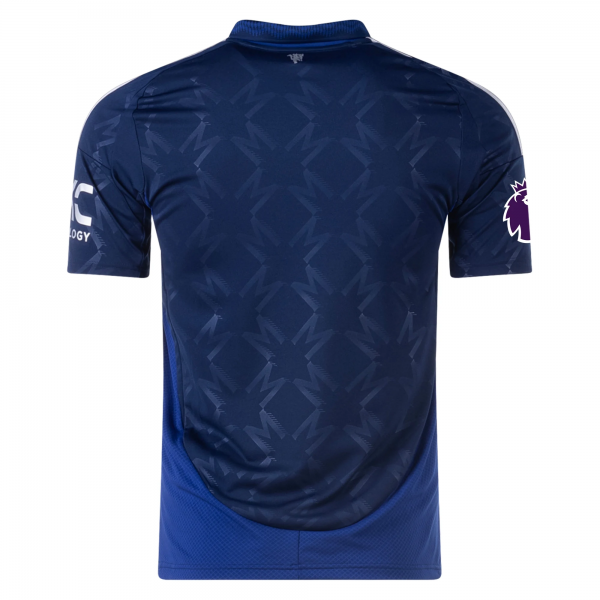 adidas Manchester United Away Jersey w/ EPL Patch 24/25 (Night Indigo)